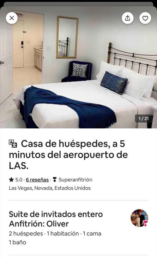Guest House , 5 Min Away From Las Airport. Las Vegas Bagian luar foto